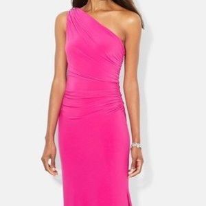 Gorgeous Pink long Ralph Lauren evening gown/dress